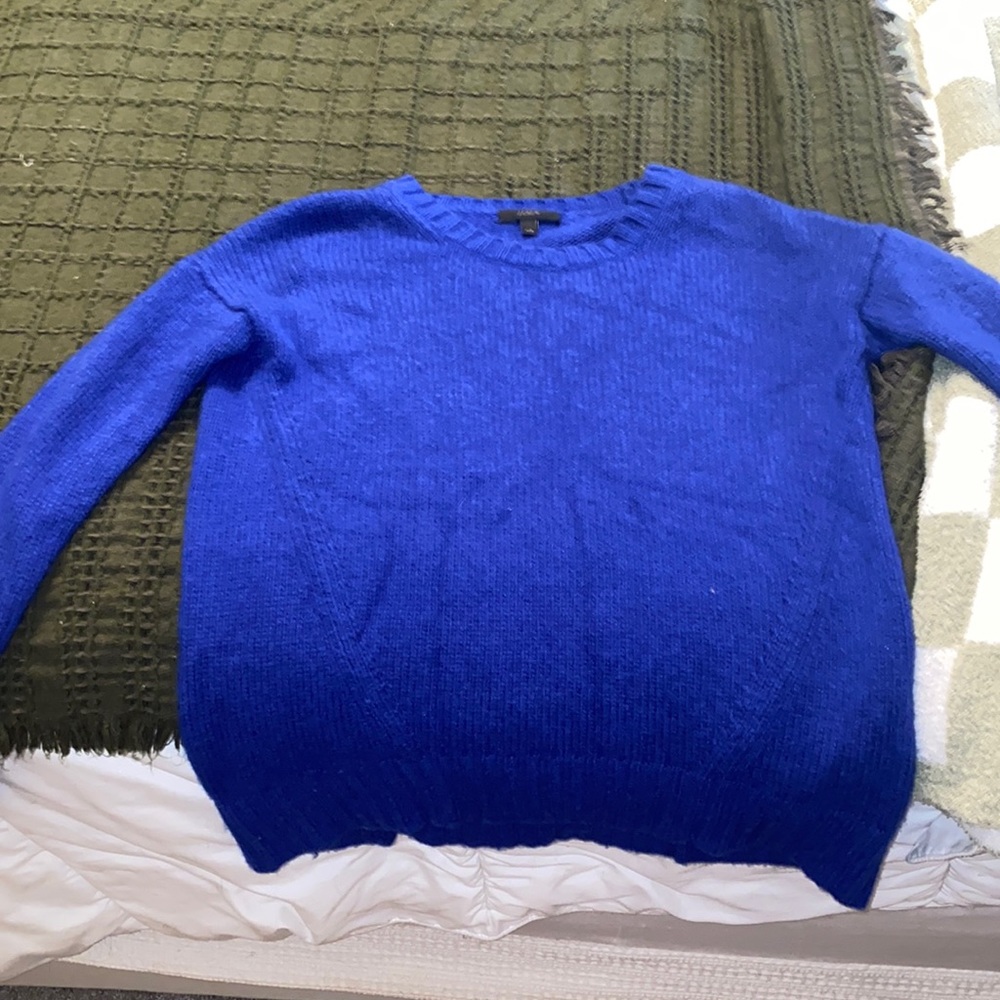 Royal blue sweater